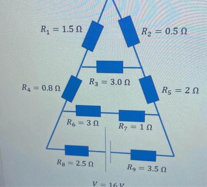 Solved (a) Find the combined resistance of the circuit