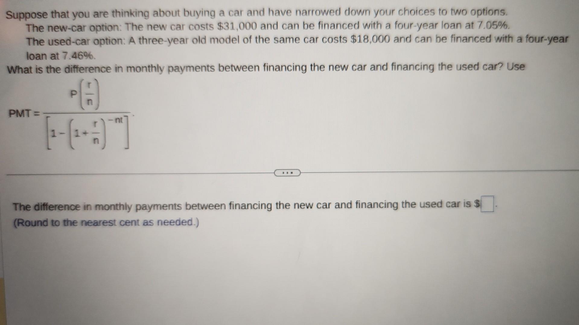 Solved Suppose that you are thinking about buying a car and | Chegg.com