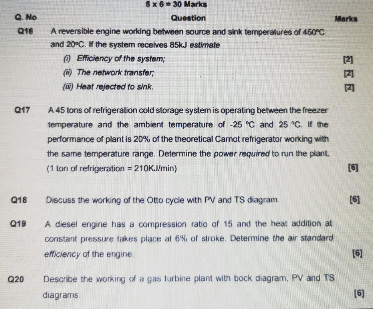 Solved Q No Marks Q16 5 X G 30 Marks Question A Revers Chegg Com