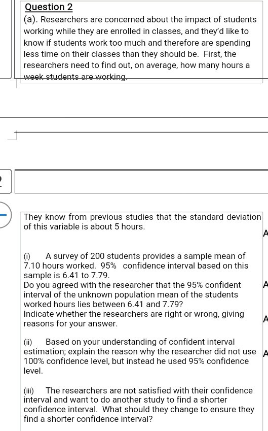 Solved Question 4 In each of the following research | Chegg.com
