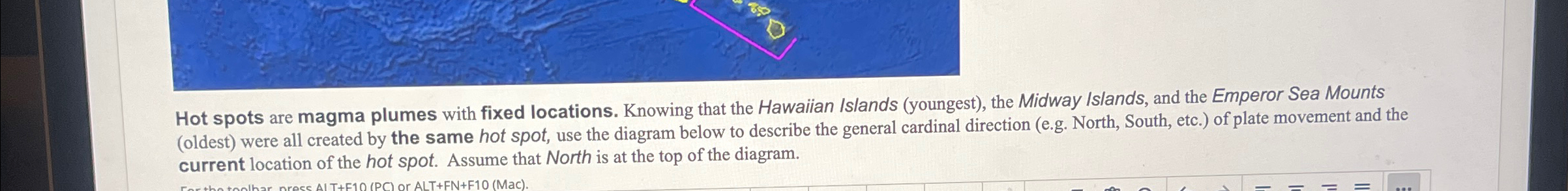 Solved Hot spots are magma plumes with fixed locations. | Chegg.com