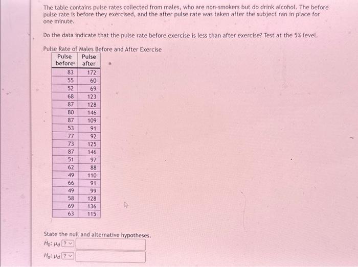 solved-the-table-contains-pulse-rates-collected-from-males-chegg