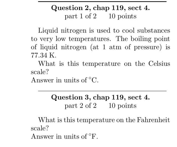 Solved Question 2, chap 119, sect 4 . part 1 of 210 points | Chegg.com
