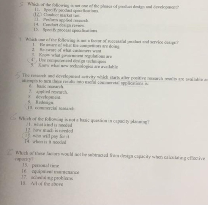 Solved Which of the following is not one of the phases of | Chegg.com