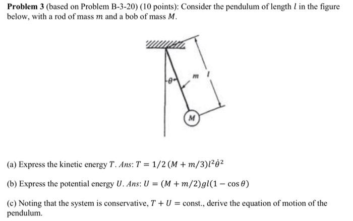 Solved Problem 3 (based On Problem B-3-20) (10 Points): | Chegg.com