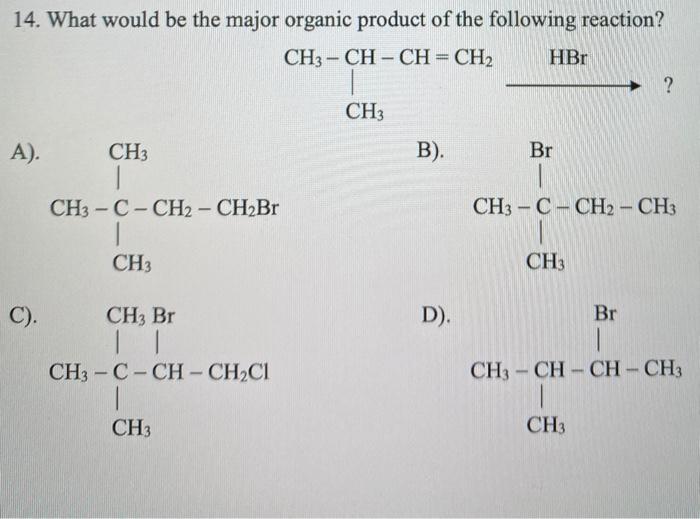 CH3 CH CH2 HBr - Phản Ứng Hóa Học Và Ứng Dụng Thực Tế