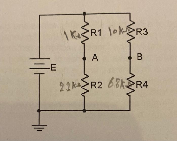 Solved find the current in R1 , R2 , R3 , R4 | Chegg.com