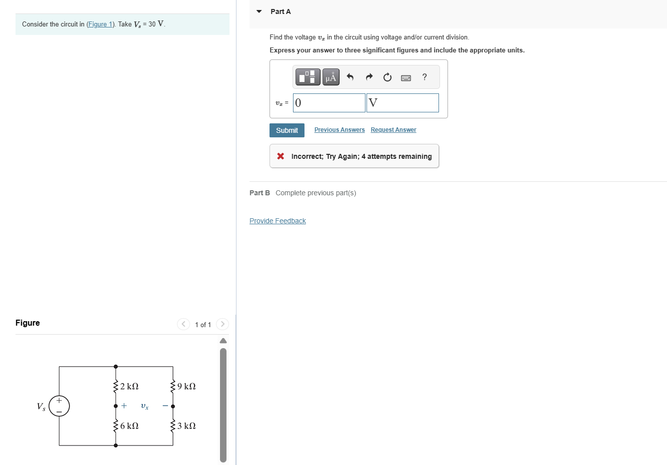 Solved Consider the circuit in (Figure 1). ﻿Take | Chegg.com