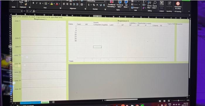 How to set up the excel sheet and input my values? | Chegg.com