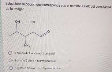 Solved Selecciona La Opción Que Corresponda Con El Nombre | Chegg.com