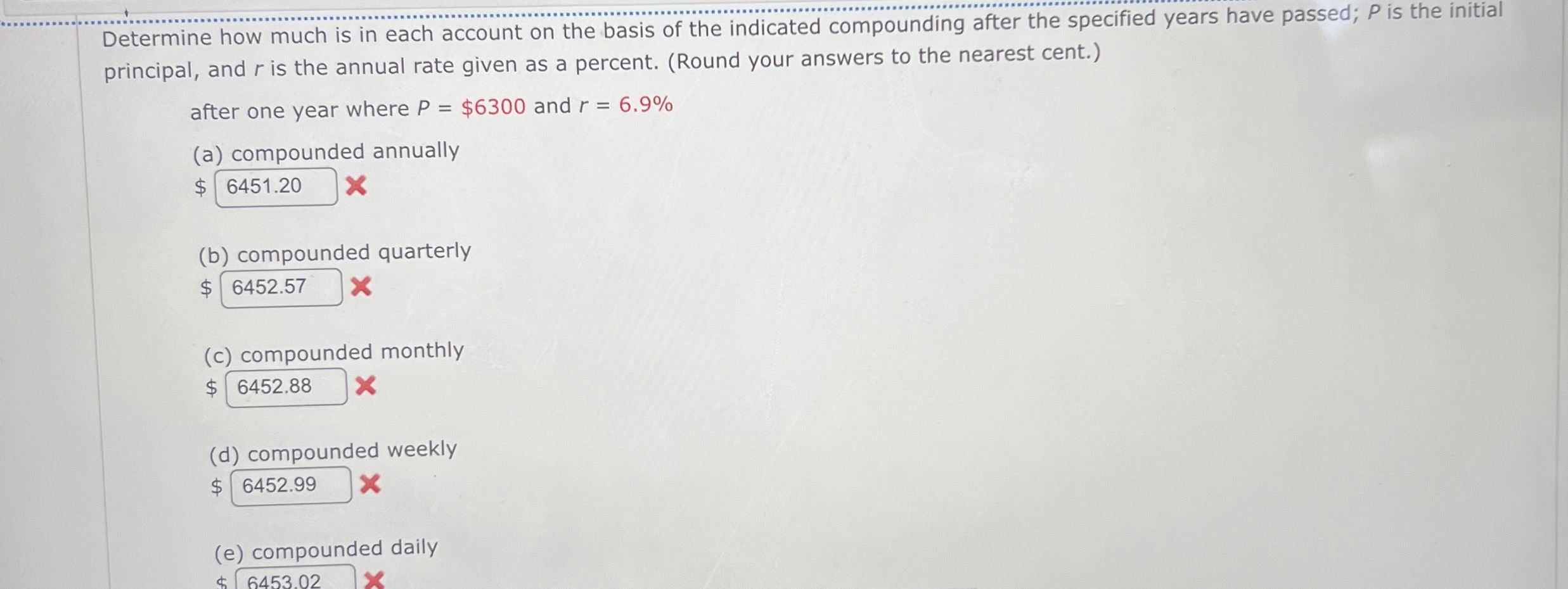 Solved Determine how much is in each account on the basis of | Chegg.com