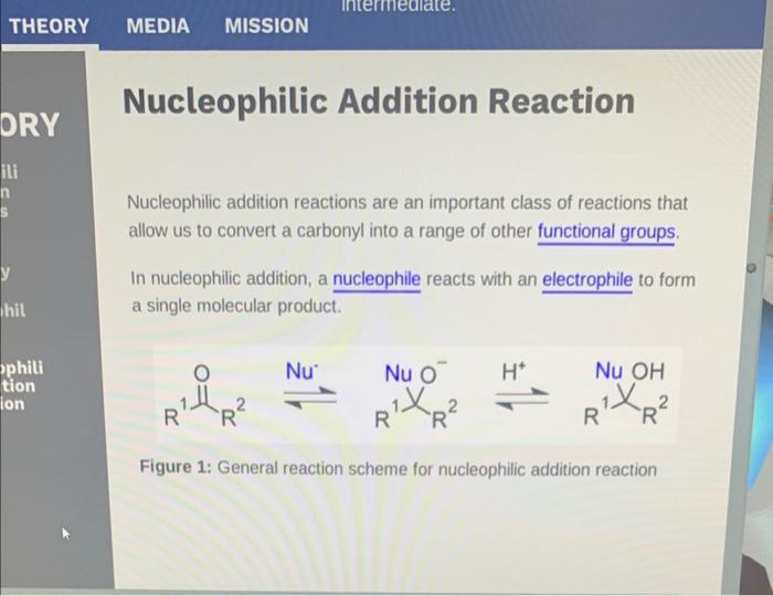 reactivity of nucleophilic addition reaction class 12