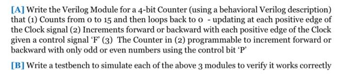 verilog counter module