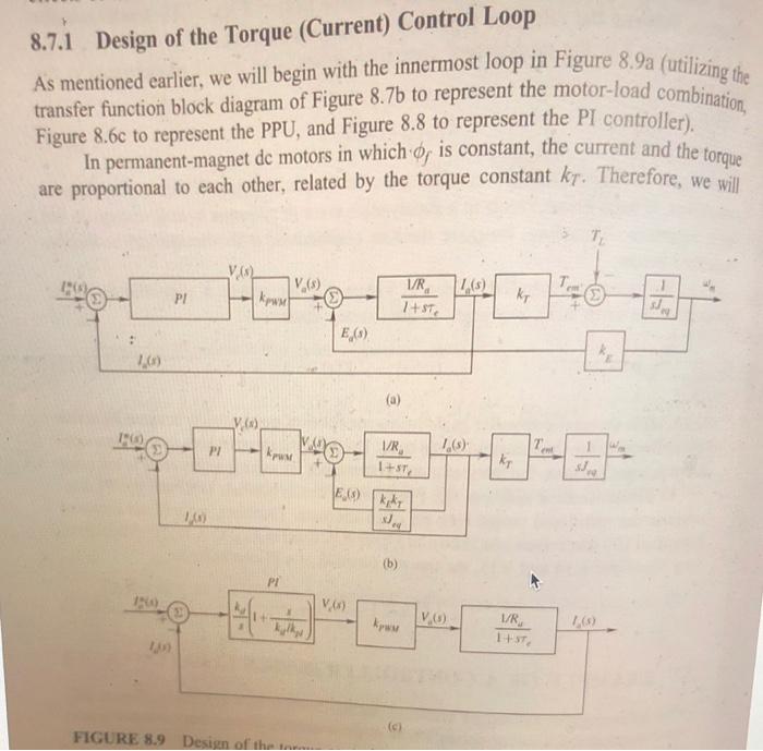 Solved 1. Using the procedure described in section 8.7.1 of | Chegg.com