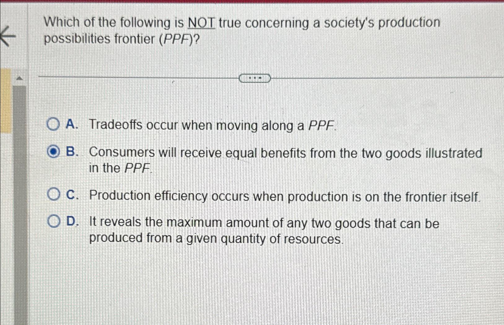 Solved Which of the following is NOT true concerning a