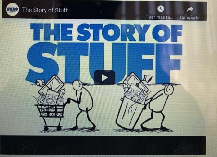 Solved Part 2 Story of Stuff 1. Describe the 5 stages of