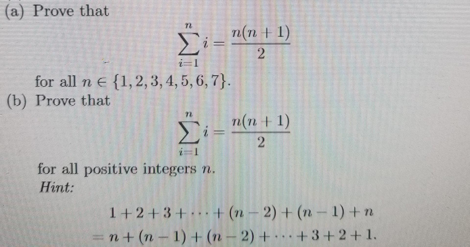 Solved A Prove That N N 1 σ 2 τι For All Ne 1 2 3 4 Chegg Solved A Prove That N N 1 σ 2 τι For All Ne 1 2 3 4 Chegg