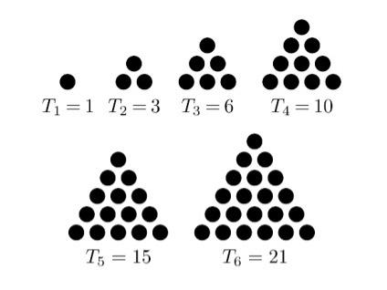 Solved Section 1a: Triangular numbers function A triangular | Chegg.com