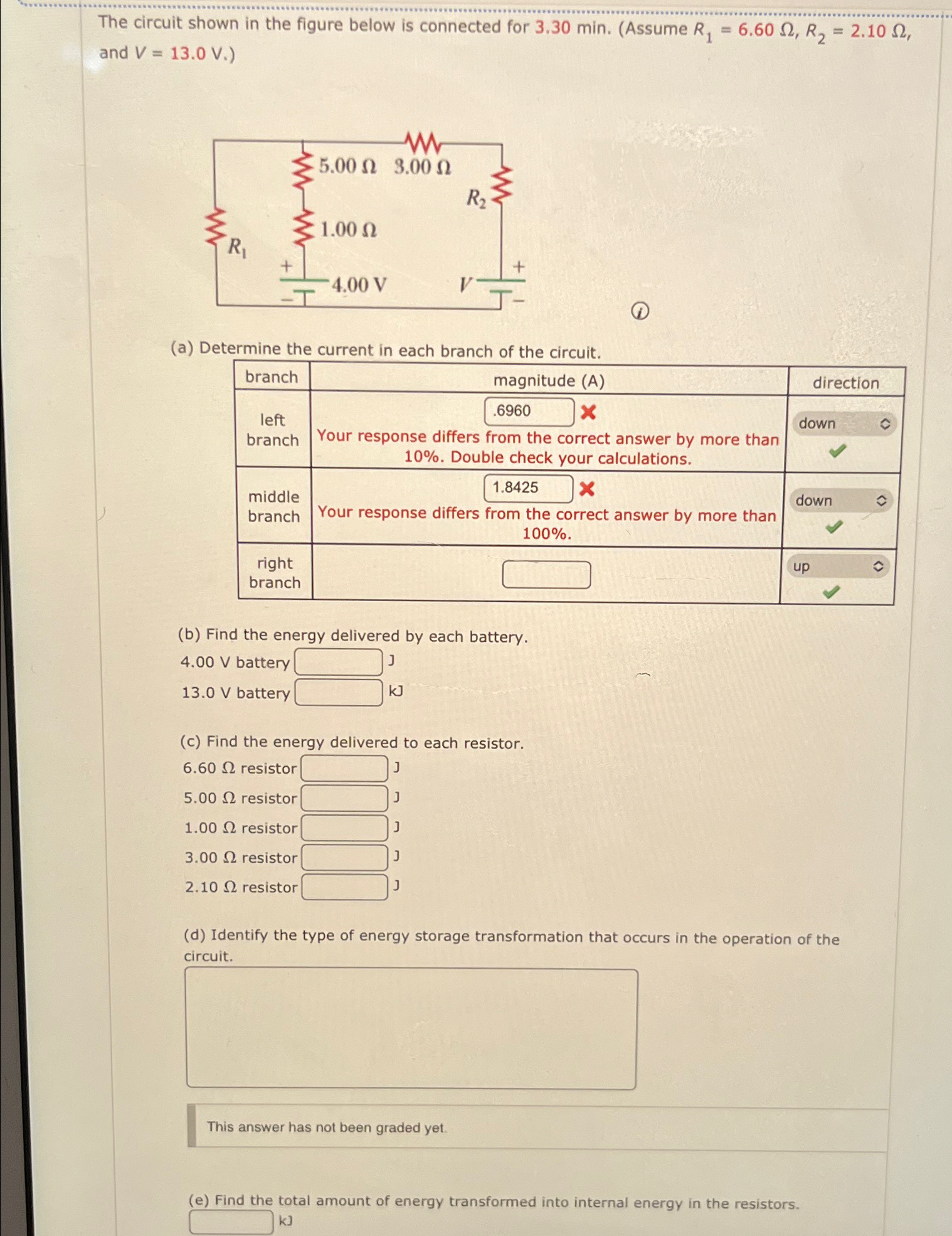Solved The circuit shown in the figure below is connected | Chegg.com
