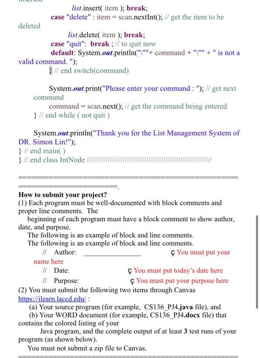 Solved Please write a Java program to implement a | Chegg.com