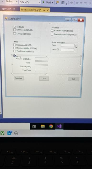 Solved Please help me with the code for this. I need code in | Chegg.com