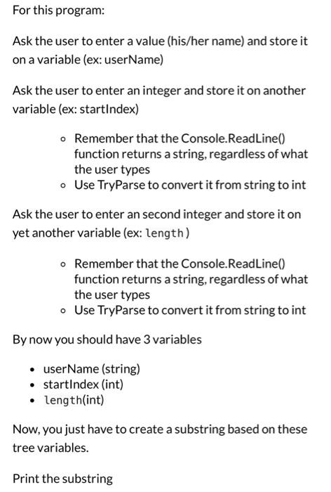 Solved For this program: Ask the user to enter a value | Chegg.com