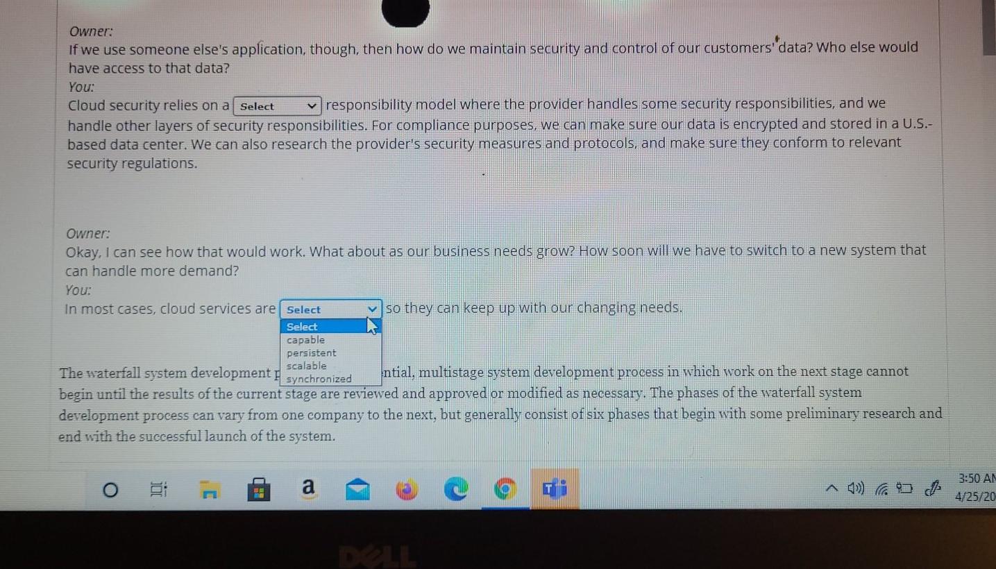 Solved Yo work for a family-owned telecommunications company | Chegg.com