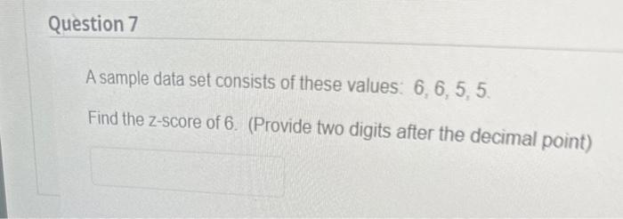 Solved A sample data set consists of these values: 6,6,5,5. | Chegg.com