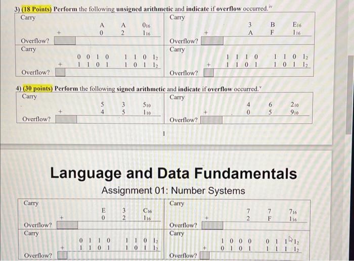 Solved Language and Data Fundamentals | Chegg.com