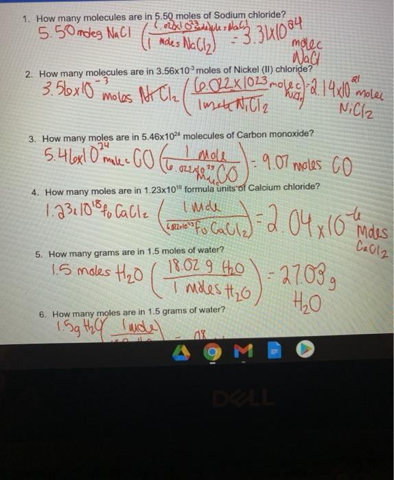 26+ How many grams is 1 mole of sodium in sodium chloride