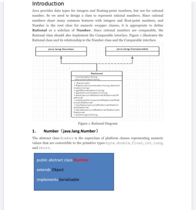 Solved Introduction Java provides data types for integers | Chegg.com