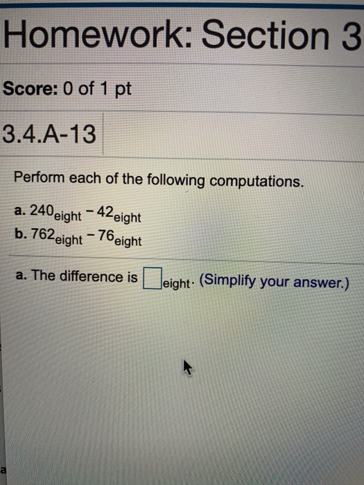 Solved Homework: Section 3 Score: 0 Of 1 Pt 3.4.A-13 Perform | Chegg.com