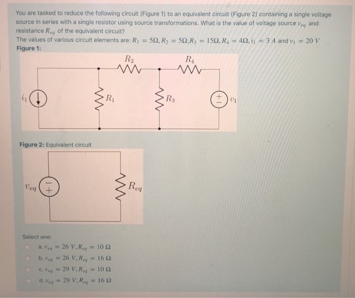 Solved You are tasked to reduce the following circuit | Chegg.com