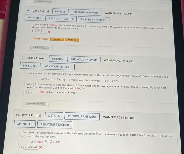 Solved if you are able to can you olease help with 96-98. I | Chegg.com