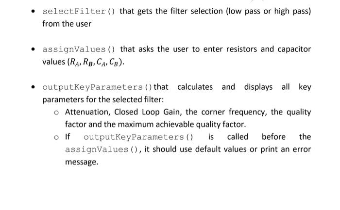Solved Apply basic and some advanced programming skills to | Chegg.com
