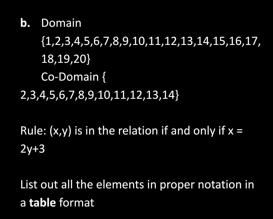 Solved B. Domain | Chegg.com