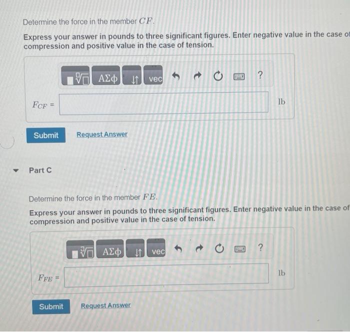 Solved Suppose That P1=420lb And P2=560lb. (Eigure 1) Igure | Chegg.com