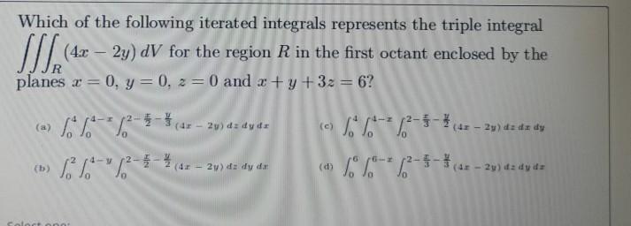 Solved Find The Gradient Of F X Y Z 12 Y2 At The Chegg Com