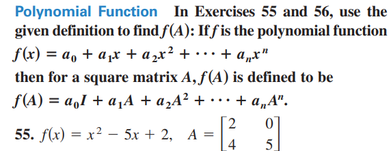 Solved Polynomial Function In Exercises 55 ﻿and 56, ﻿use | Chegg.com