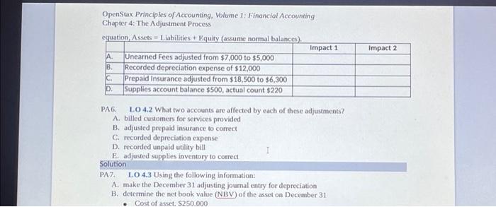 Solved OpenStax Principles Of Accounting, Volume 1: | Chegg.com