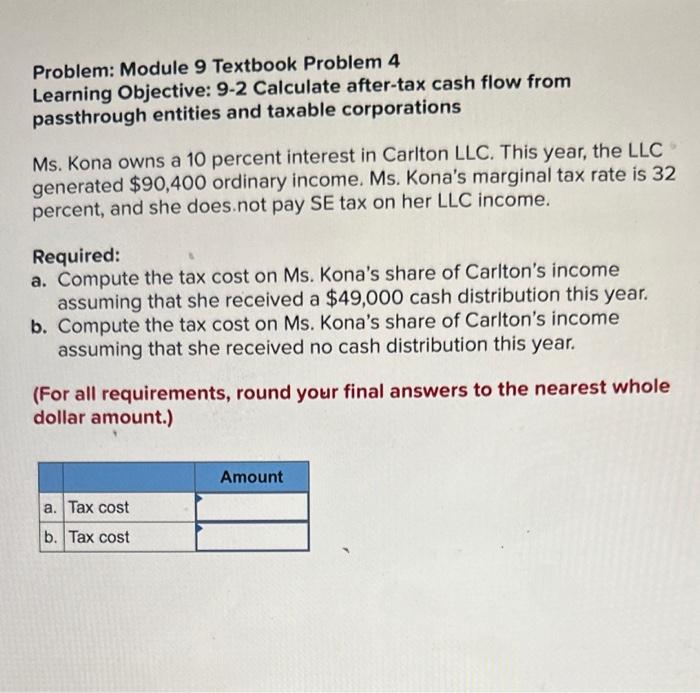 Solved Problem: Module 9 Textbook Problem 4 Learning | Chegg.com