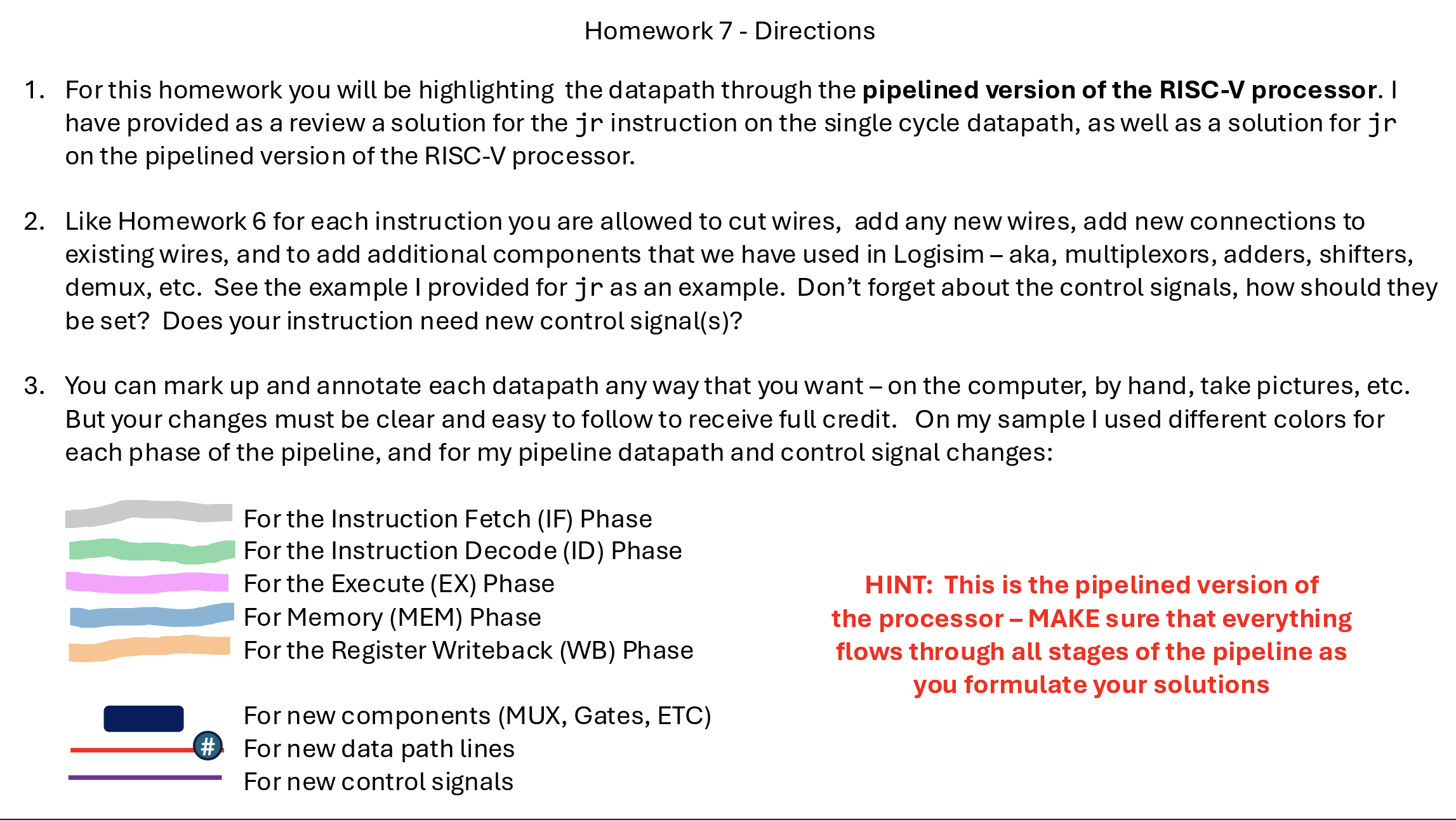 Solved 1. ﻿For this homework you will be highlighting the | Chegg.com