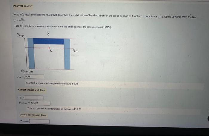 Solved Bending stress In this exercise, we consider a simply | Chegg.com