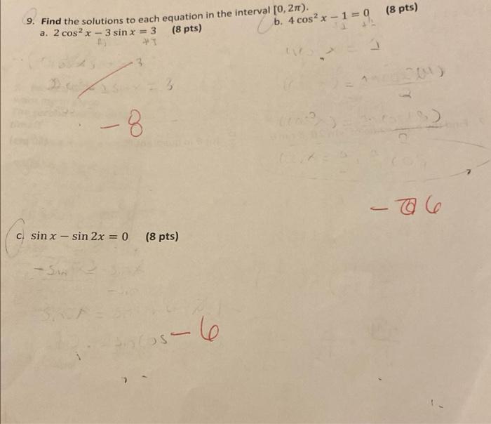 Solved can someone please solve these and work them out for | Chegg.com