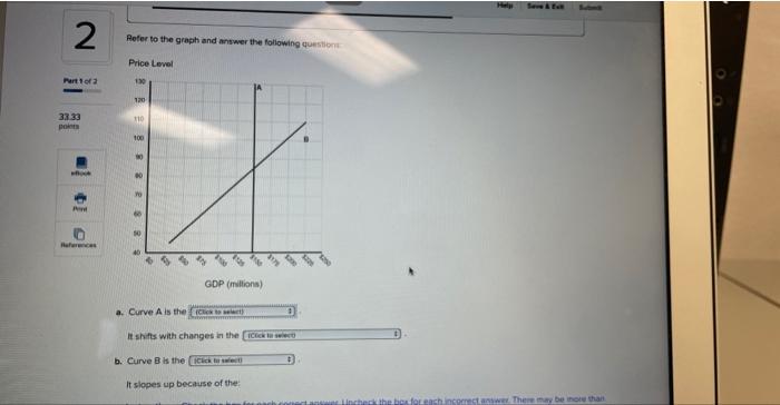 Solved Refer to the graph and answer the following | Chegg.com