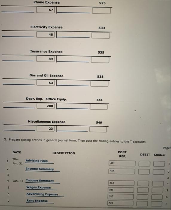 Solved Closing Entries (Net Income) The work sheet for Major | Chegg.com