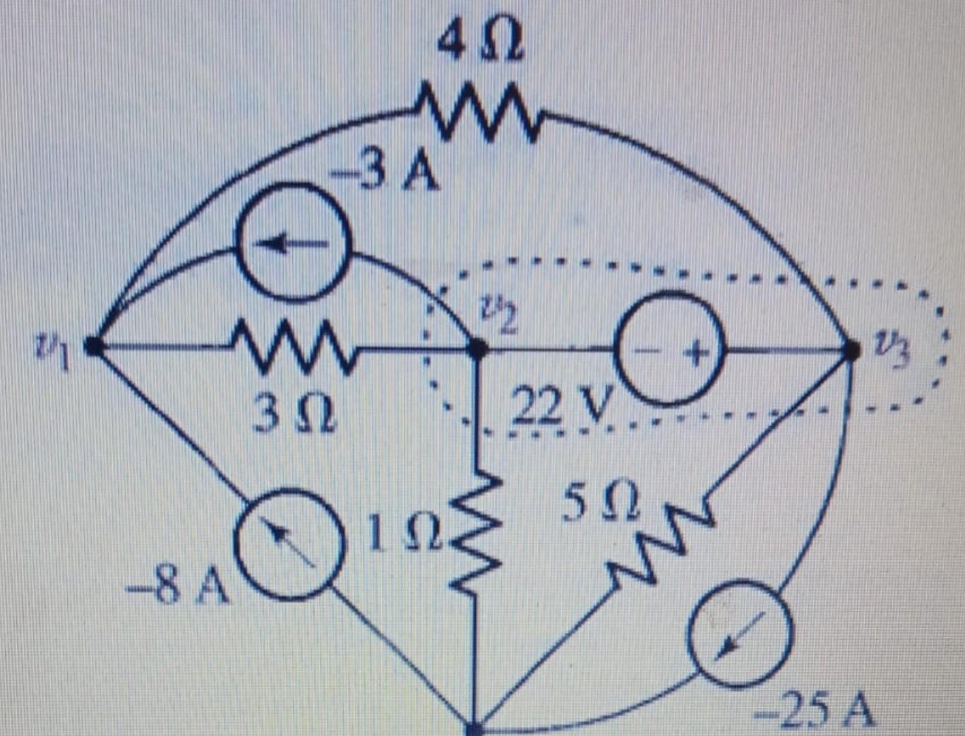 Determine the voltage of the following circuits by | Chegg.com