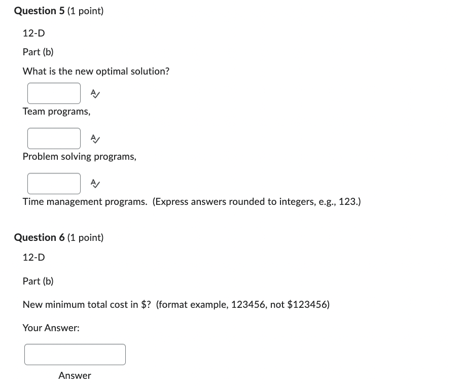 Solved So the new optimal solution is 204,000 ﻿and the | Chegg.com