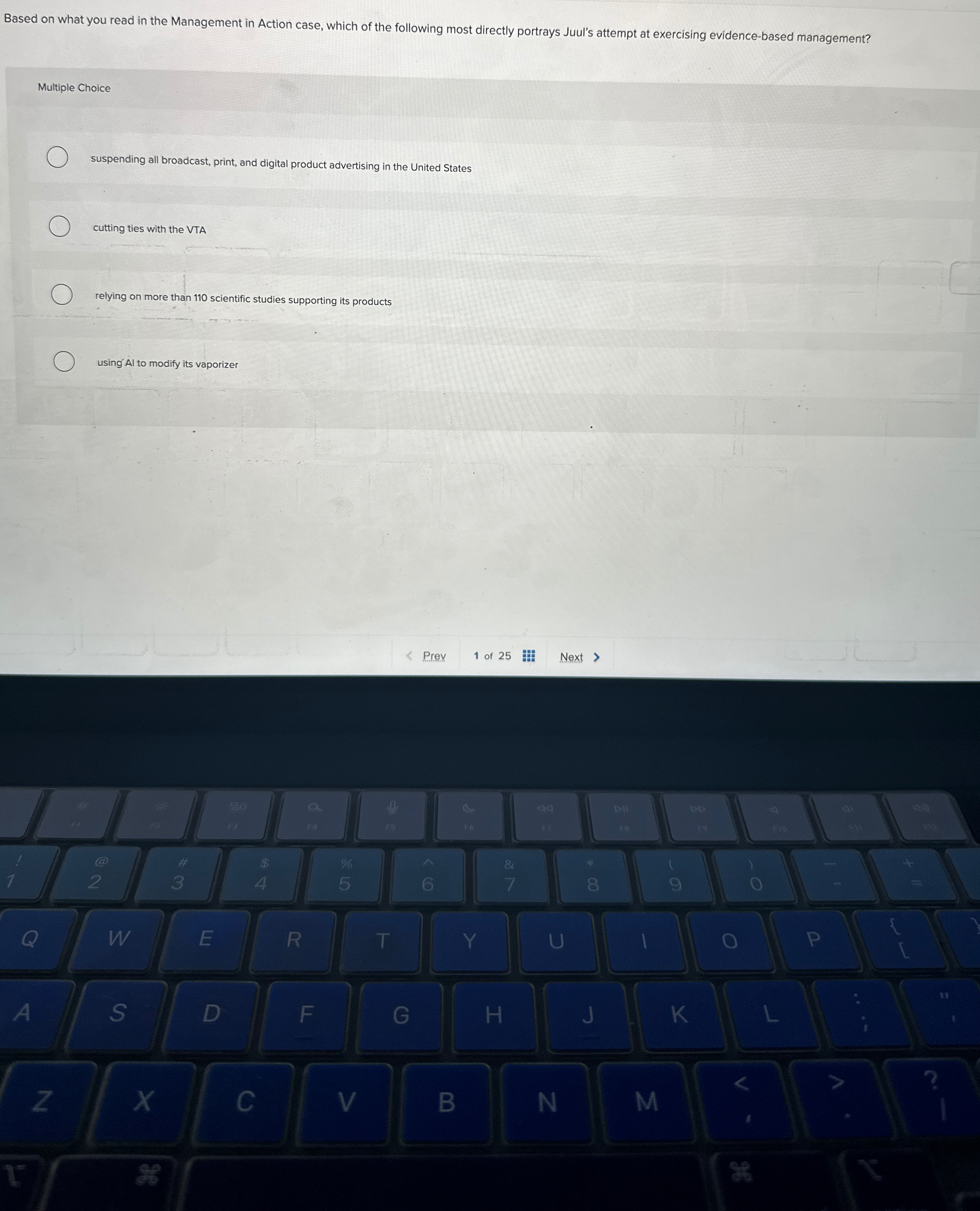 Solved Based on what you read in the Management in Action | Chegg.com