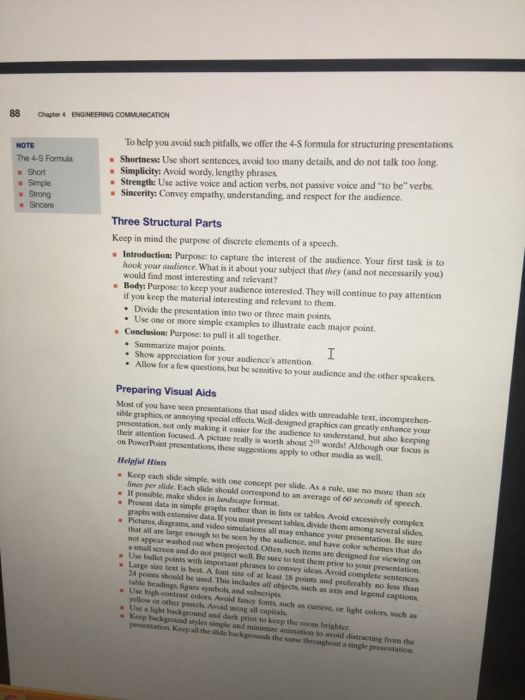 Solved 4 1 Basic Presentation Skills 87 4 1 Basic Chegg